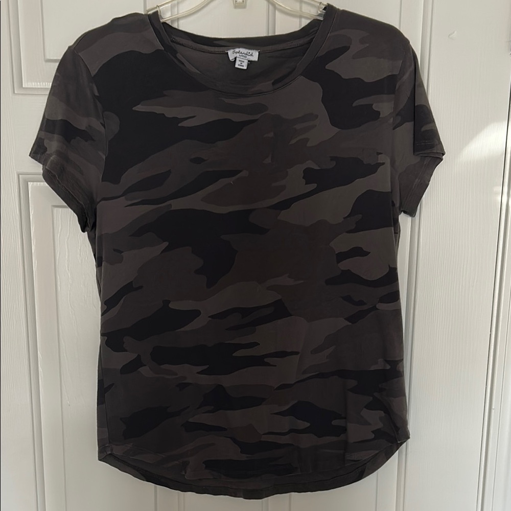 Splendid Camouflage Print Women's Top